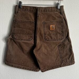 Carhartt CHT brown work wear carpenter shorts